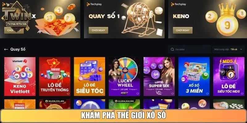 Khám phá thế giới xổ số 
