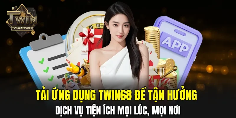 Tải ứng dụng TWIN68 để tận hưởng dịch vụ tiện ích mọi lúc, mọi nơi